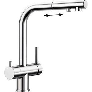 Изображение товара Смеситель для кухни Blanco Fontas-S II 525198, хром