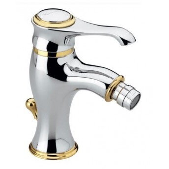 Изображение товара Смеситель для биде Emmevi Tiffany 6004CO, хром/золото