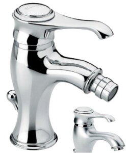 Изображение товара Смеситель для биде Emmevi Tiffany 6004SC, матовый хром/хром