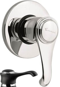 Изображение товара Смеситель для душа Emmevi Tiffany 6009NC, черный/хром