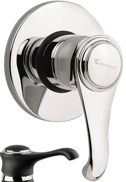 Изображение товара Смеситель для душа Emmevi Tiffany 6009NC, черный/хром Изображение товара Смеситель для душа Emmevi Tiffany 6009NC, черный/хром