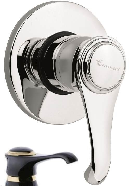 Изображение товара Смеситель для душа Emmevi Tiffany 6009NO, черный с золотом, скрытая установка