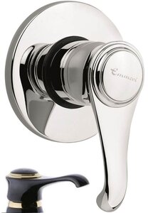 Изображение товара Смеситель для душа Emmevi Tiffany 6009NO, черный/золото