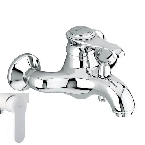 Изображение товара Смеситель для душа Emmevi Tiffany 6001BIO, белый матовый Изображение товара Смеситель для душа Emmevi Tiffany 6001BIO, белый матовый