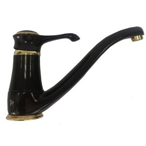 Изображение товара Смеситель для кухни Emmevi Tiffany 6095NO черный Золото поворотный излив