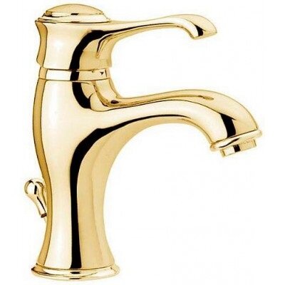 Изображение товара Ретро-смеситель для раковины Emmevi Tiffany 6003OR с золотой поверхностью