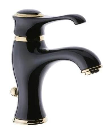 Изображение товара Смеситель Emmevi Tiffany 6003NO — чёрный, однорычажный, Италия