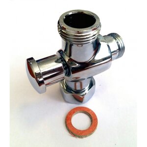 Изображение товара Переключатель душ/излив Hansgrohe 95834000, хром