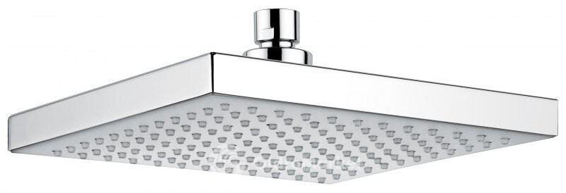 Изображение товара Верхний душ Emmevi C00658CR, 200х200х20 мм, 1 режим струи, без держателя, хром Изображение товара Верхний душ Emmevi C00658CR, 200х200х20 мм, 1 режим струи, без держателя, хром