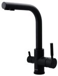 Смеситель для кухни Swedbe Selene Plus 8149 с каналом для подключения фильтра, черный - фото 1
