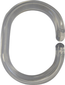 Изображение товара Крючок для шторы Ridder 49300 прозрачный, 12 шт