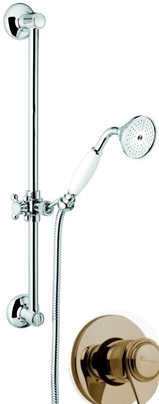 Изображение товара Душевой комплект Emmevi C02541OABR, бронза