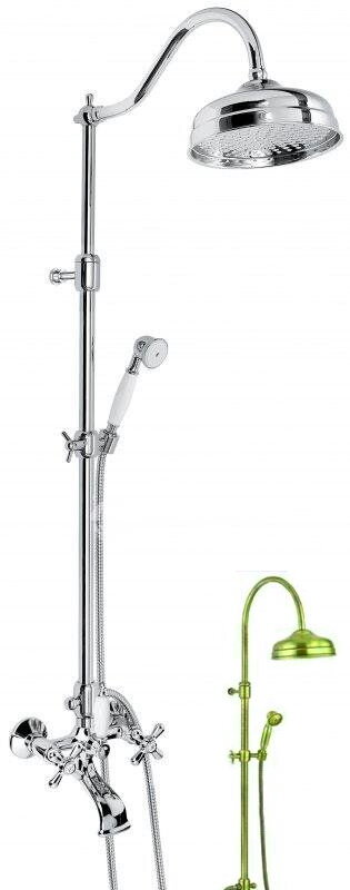 Изображение товара Душевой комплект Emmevi 1261118OR, золото