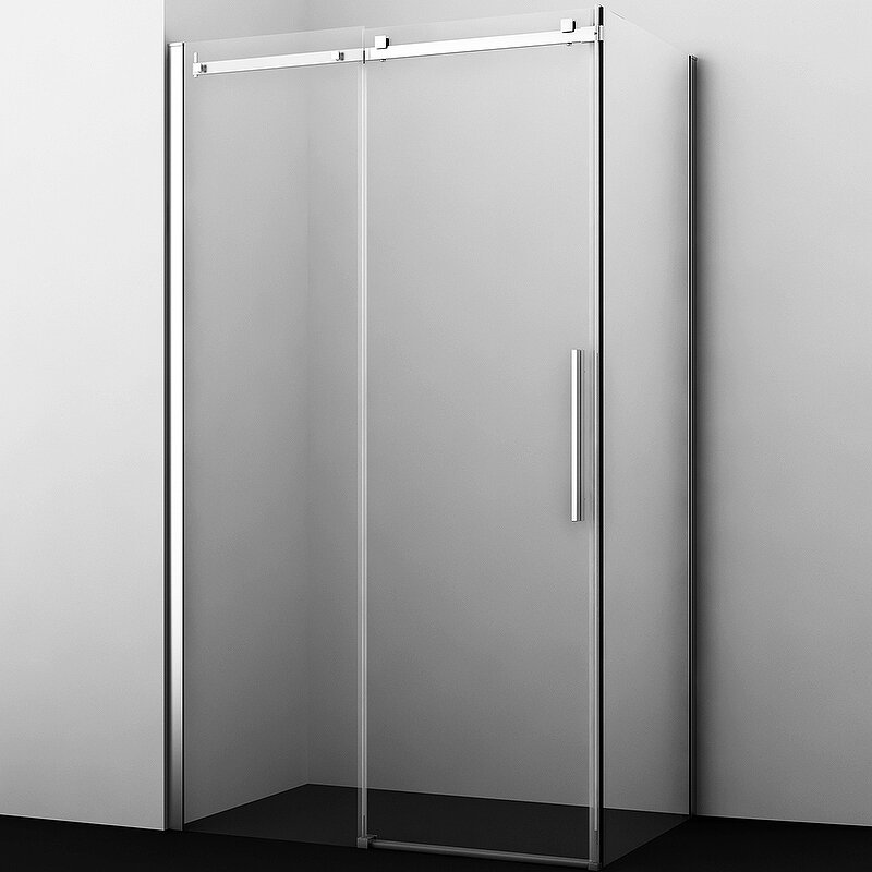 Изображение товара Душевой уголок WasserKRAFT 15R33 130x90 см прозрачное стекло, хром профиль