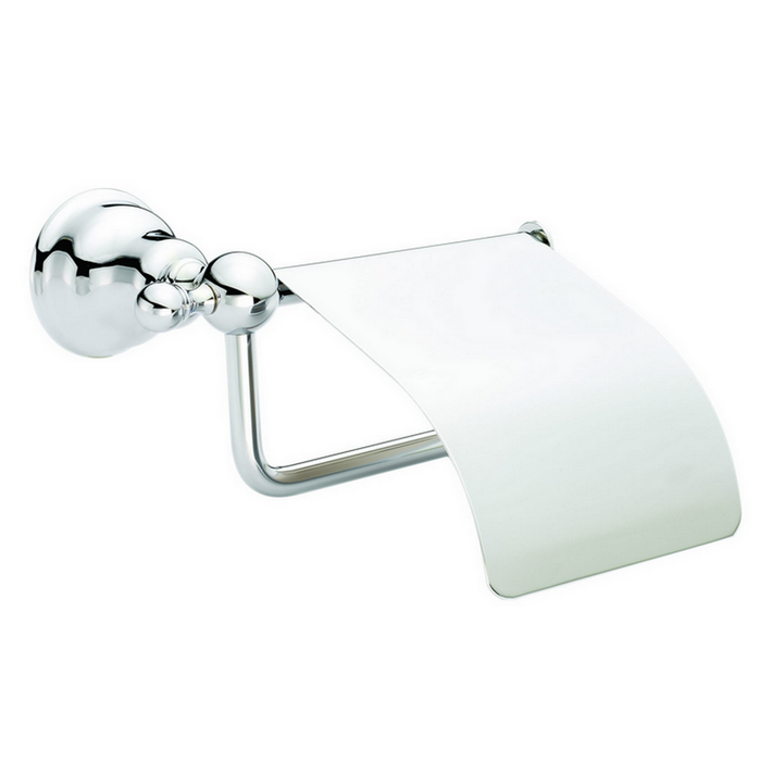 Изображение товара Держатель туалетной бумаги Huber Croisette с крышкой, хром
