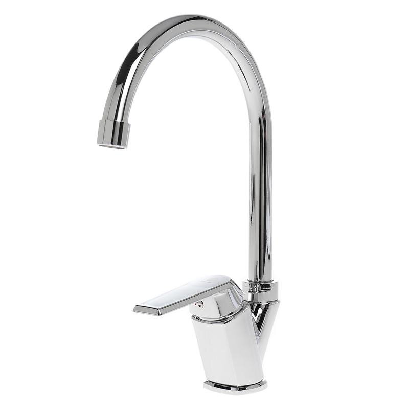 Изображение товара Полимерный смеситель для кухни OneLife P02-000cr, хром, немецкое качество