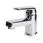Полимерный смеситель OneLife для раковины, хром, P02-021cr - фото 1