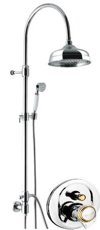 Изображение товара Душевой гарнитур Emmevi Deco Classic C02594ECO Изображение товара Душевой гарнитур Emmevi Deco Classic C02594ECO