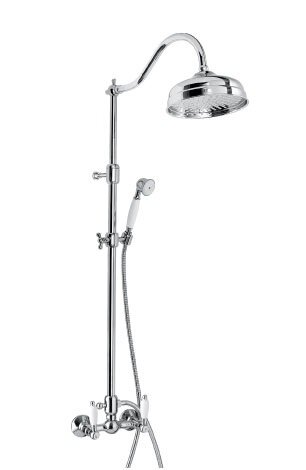 Изображение товара Душевая система Emmevi Deco Old 12100218CR, хром Изображение товара Душевая система Emmevi Deco Old 12100218CR, хром