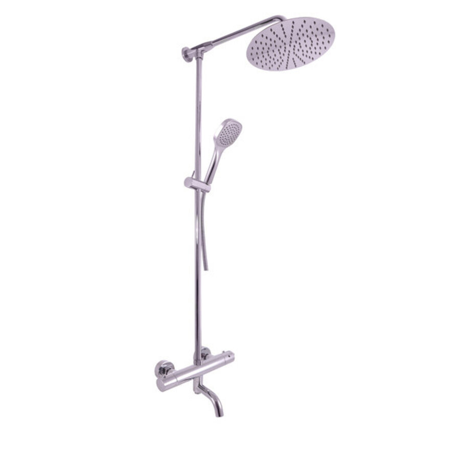 Изображение товара Душевая система Rav-Slezak Termo TRM88.5/5 хром с термостатом и телескопической стойкой