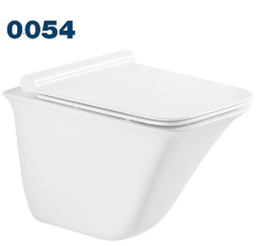 Изображение товара Подвесной унитаз Azario Felice 0054 безободковый с крышкой микролифт