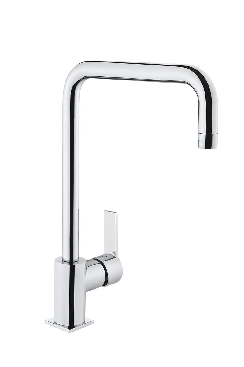 Изображение товара Кухонный смеситель Vitra Flo S A42103EXP с поворотным изливом и хромированным покрытием