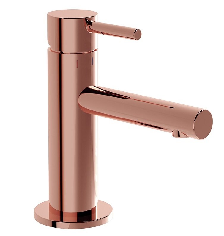 Изображение товара Смеситель для раковины Vitra Origin A4255526 медь, горизонтальный монтаж