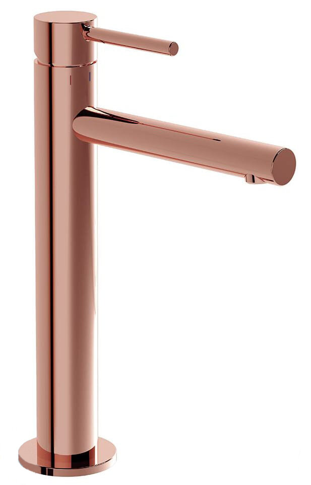 Изображение товара Смеситель VitrA Origin A4255726 высокий, для раковины чаши, медь Изображение товара Смеситель VitrA Origin A4255726 высокий, для раковины чаши, медь