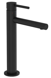 Изображение товара Смеситель Vitra Origin, высокий, для раковины чаши, черный матовый, A4255736