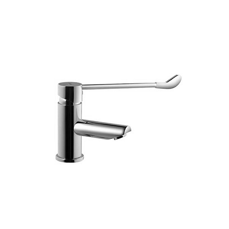 Изображение товара Смеситель для раковины Jaquar Florentine, FLR-CHR-5033B, медицинский, хром Изображение товара Смеситель для раковины Jaquar Florentine, FLR-CHR-5033B, медицинский, хром