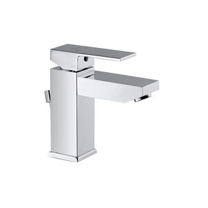 Изображение товара Смеситель Jaquar Kubix-F KUB-CHR-35052FB для раковины, с донным клапаном, хром