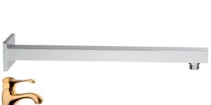 Изображение товара Держатель верхнего душа Emmevi Quadro C00728OR, золото