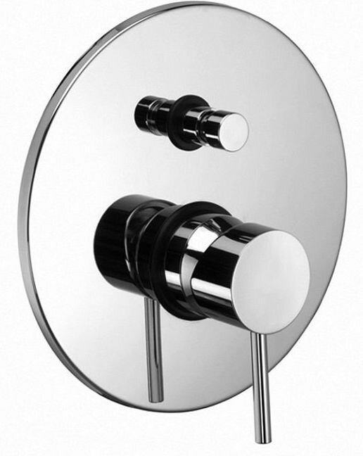 Изображение товара Смеситель Paffoni Light LIG015CR для душа, с внутренней частью, хром