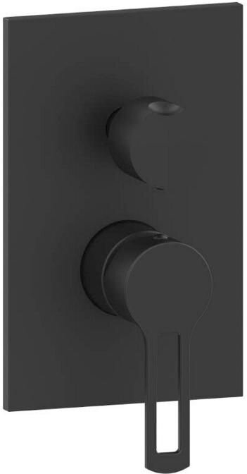 Изображение товара Смеситель Paffoni Ringo RIN018NO/M для душа, черный матовый