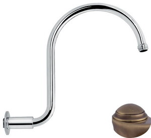 Изображение товара  Держатель верхнего душа Emmevi C00648BR, бронза