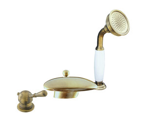 Изображение товара Смеситель для ванны и душа на 3 отверстия Rav-Slezak L470.5SSM, бронза
