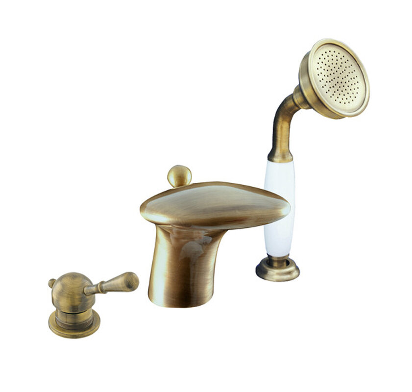 Изображение товара Смеситель для ванны и душа на 3 отверстия Rav-Slezak L471.5SSM бронза