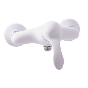 Изображение товара Смеситель для душа Rav-Slezak Labe L081.5BC, белый/хром