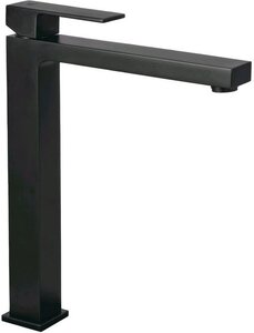Изображение товара Смеситель Paffoni Elle EL081NO для раковины черный матовый високий однорычажный