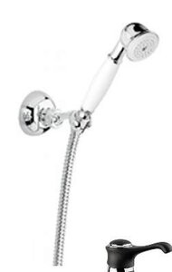 Изображение товара Душевой гарнитур Emmevi 110NC, 1 режим струи, черный/хром