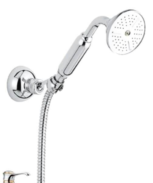 Изображение товара Душевой гарнитур Emmevi The One 110OAMCO хром/золото настенный ретро дизайн