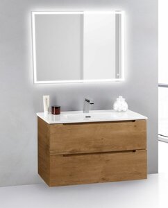 Изображение товара Тумба под раковину BelBagno ETNA39-800/390-2C-SO-RN-P 80 см, подвесная, Rovere Nature