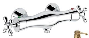 Изображение товара Смеситель для душа Emmevi Deco 12300BR бронза вертикальный монтаж ретро стиль