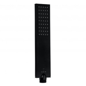 Изображение товара Душевая лейка Bossini Flat One B00270.073, моноструя, черный матовый
