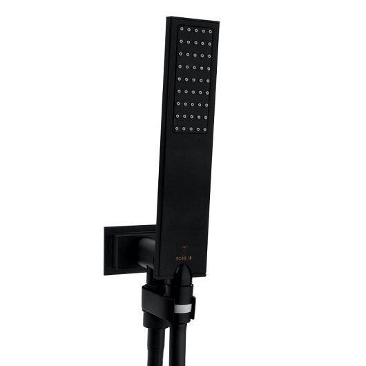 Изображение товара Душевой гарнитур Bossini Flat One C13011C.073 Черный матовый