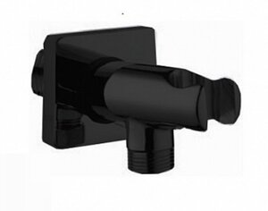 Изображение товара Держатель для душа Bossini CB3000.073 черный матовый шланговое подключение