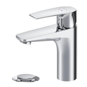 Изображение товара Смеситель для раковины Am.Pm Gem F90A82100 с донным клапаном хром Германия