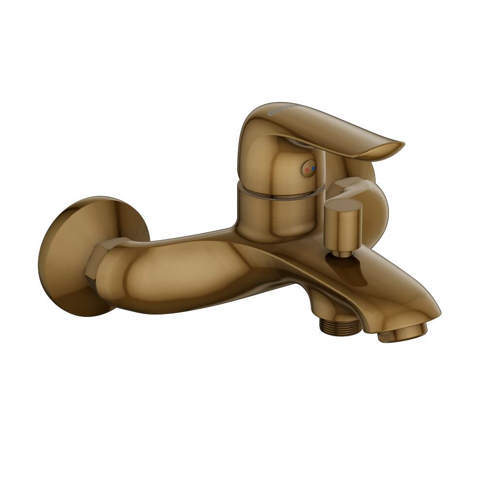 Изображение товара Смеситель для ванны и душа RedBlu by Damixa Palace Bronze, 391000000, бронза