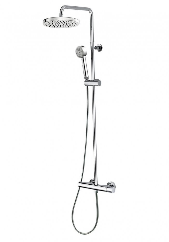 Изображение товара Душевой комплект Bossini Elios L10052.030 с однорычажным смесителем и верхним душем