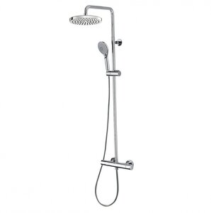 Изображение товара Душевой комплект Bossini Elios L10172.030, с термостатом, верхний душ круглый